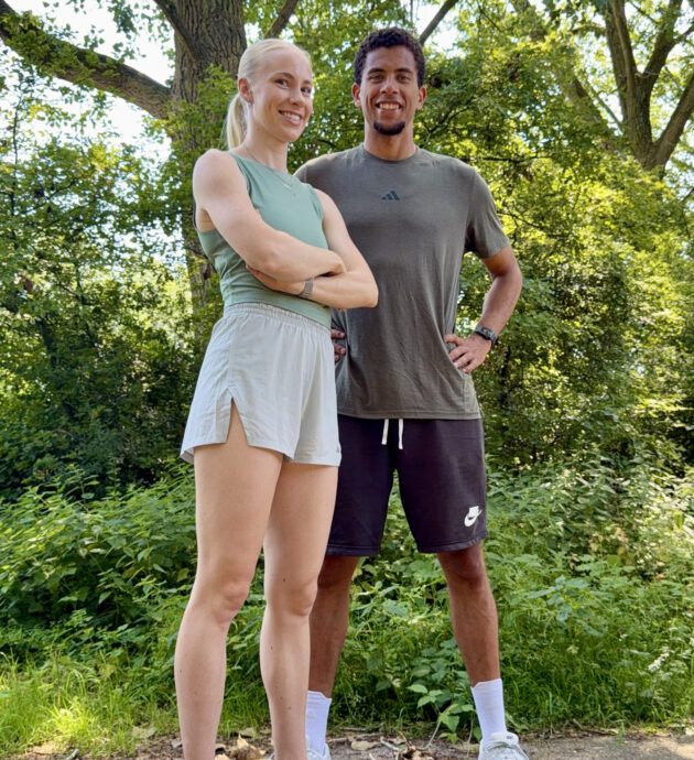 Marije van Hunenstijn en Robin Simonis